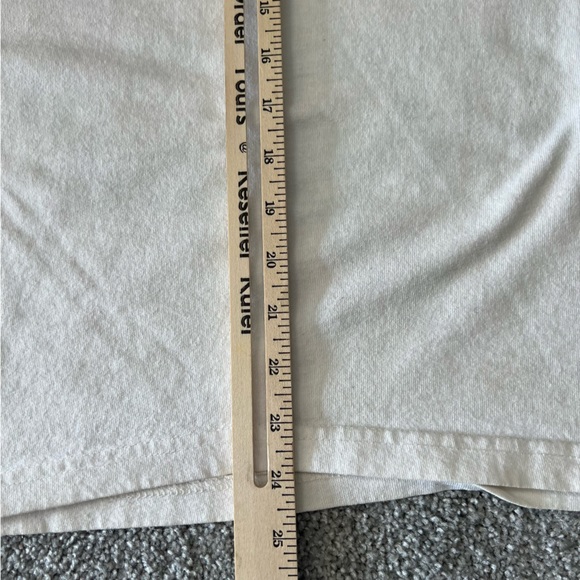 Vintage shirt womens medium oversized white country fair rustic country tree USA - Picture 11 of 11